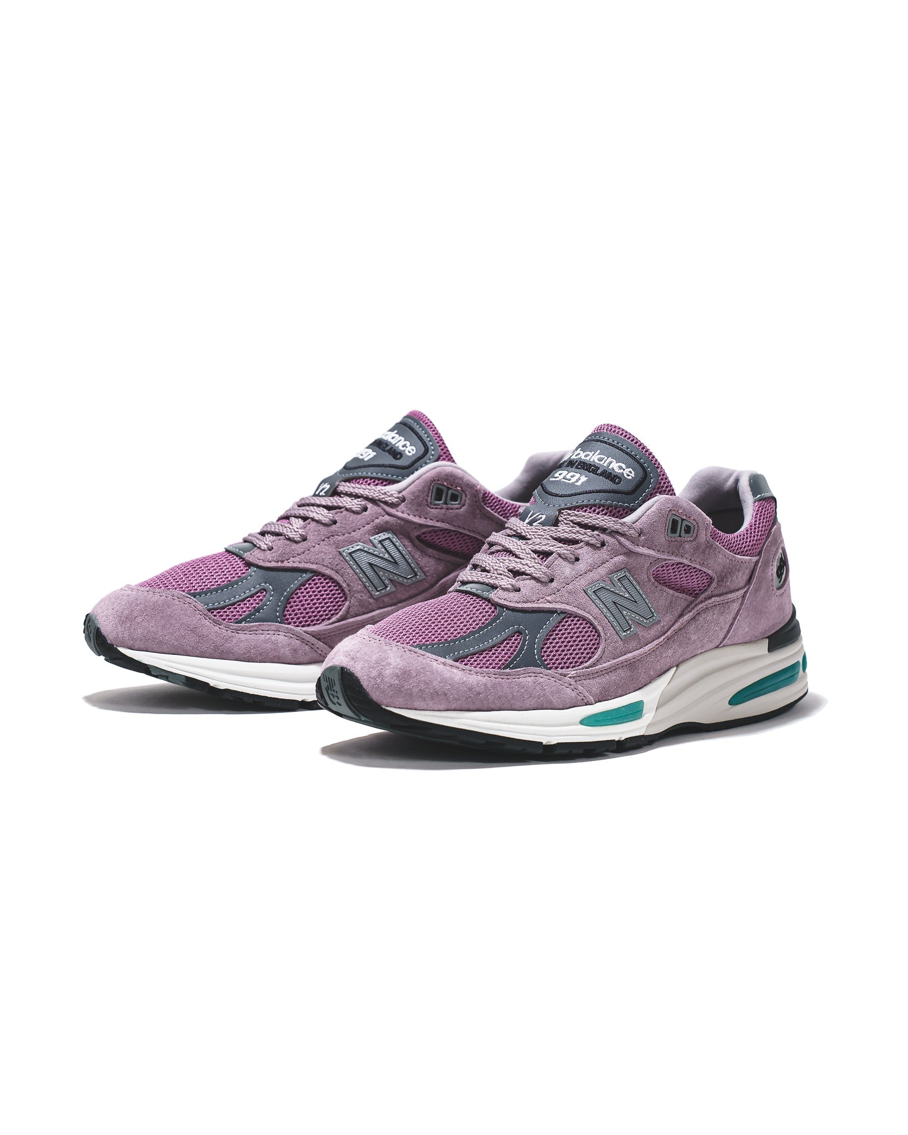New Balance Unisex Made in UK 991v2 Polignac Toadstool U991RR2