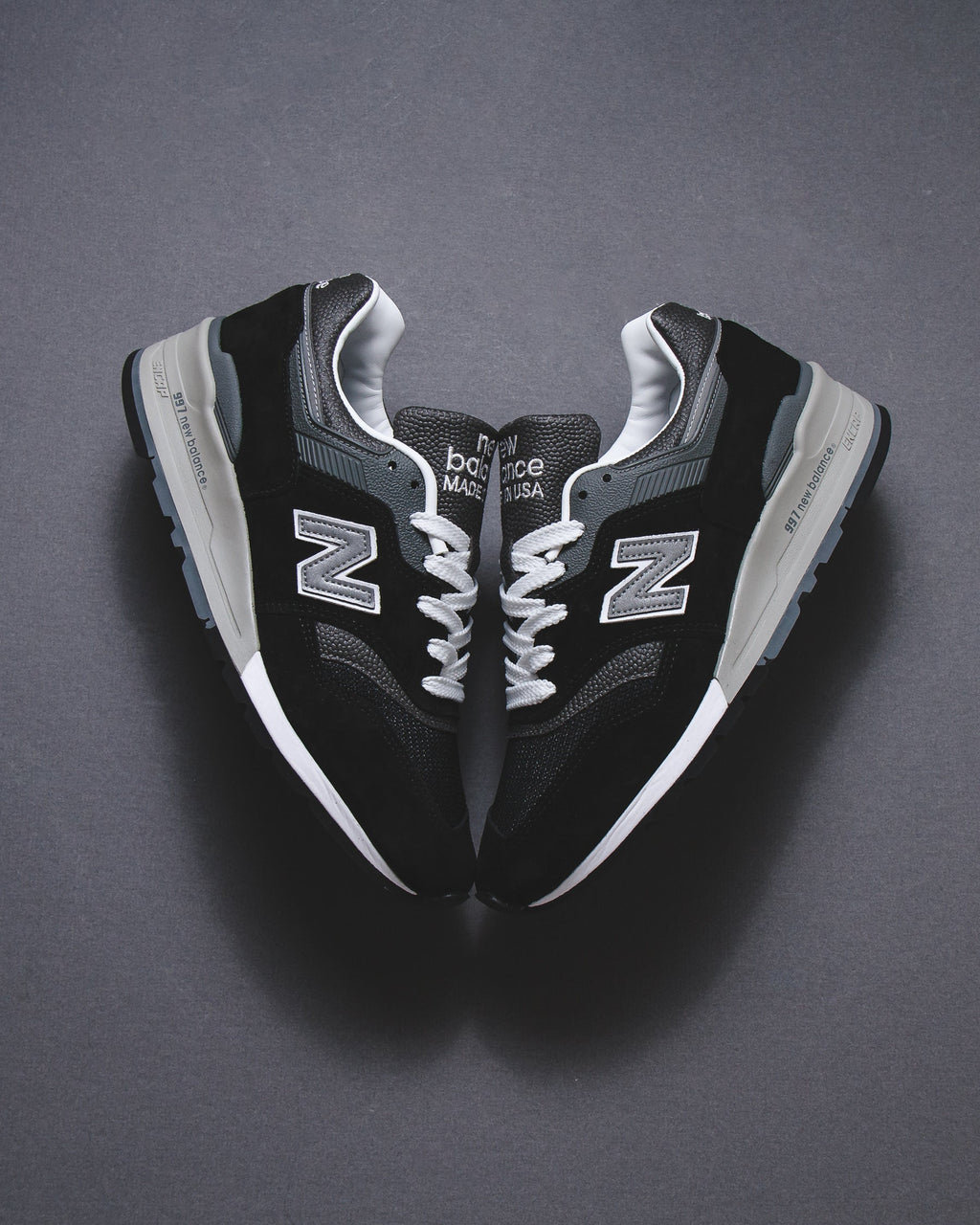 New Balance Unisex Made in USA 997 Black U997BK