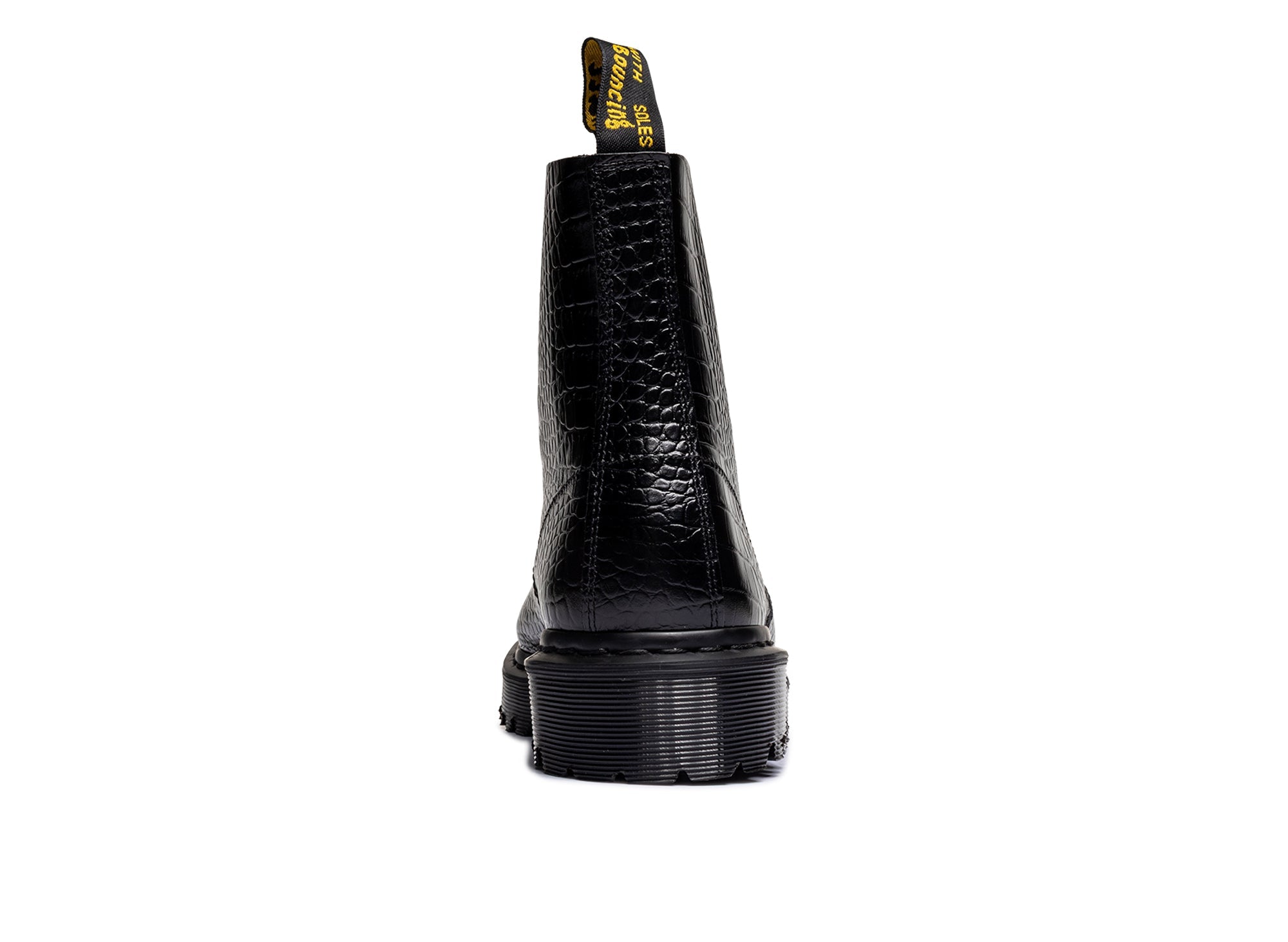 Dr. Martens Crocodile 1460 Pascal Steel Toe in Black