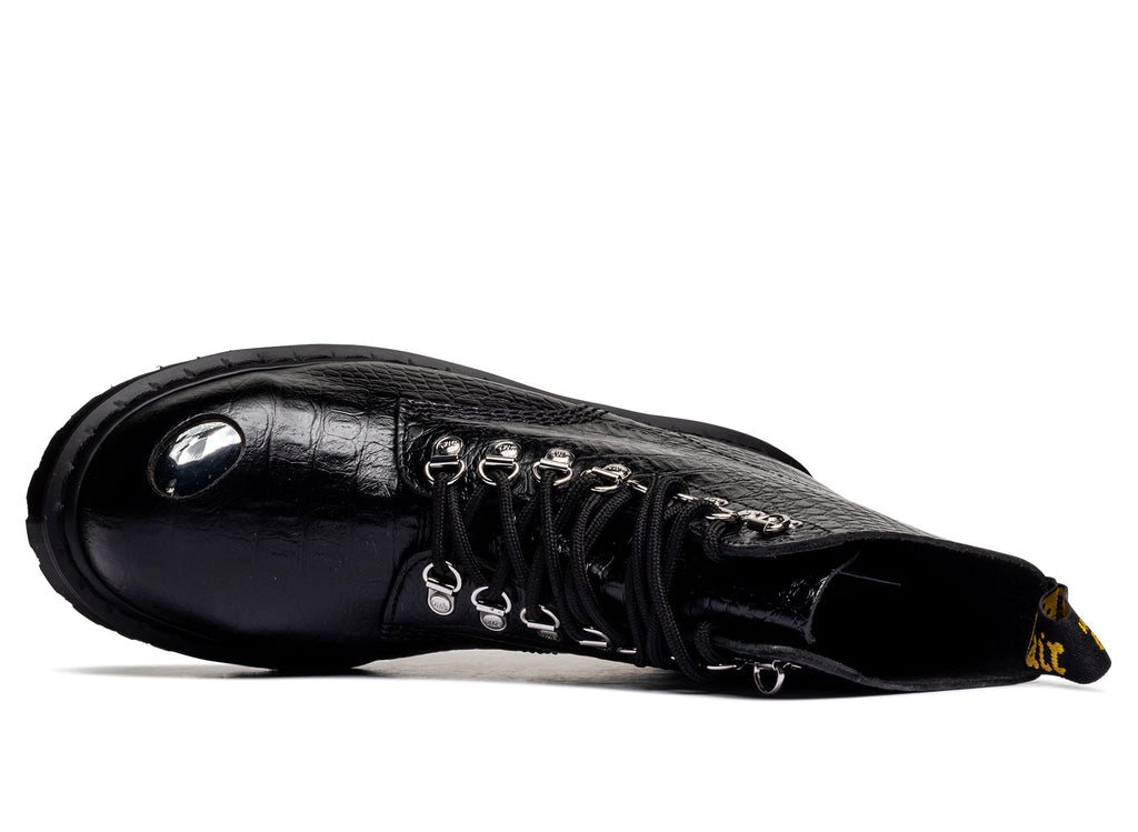 Dr. Martens Crocodile 1460 Pascal Steel Toe in Black