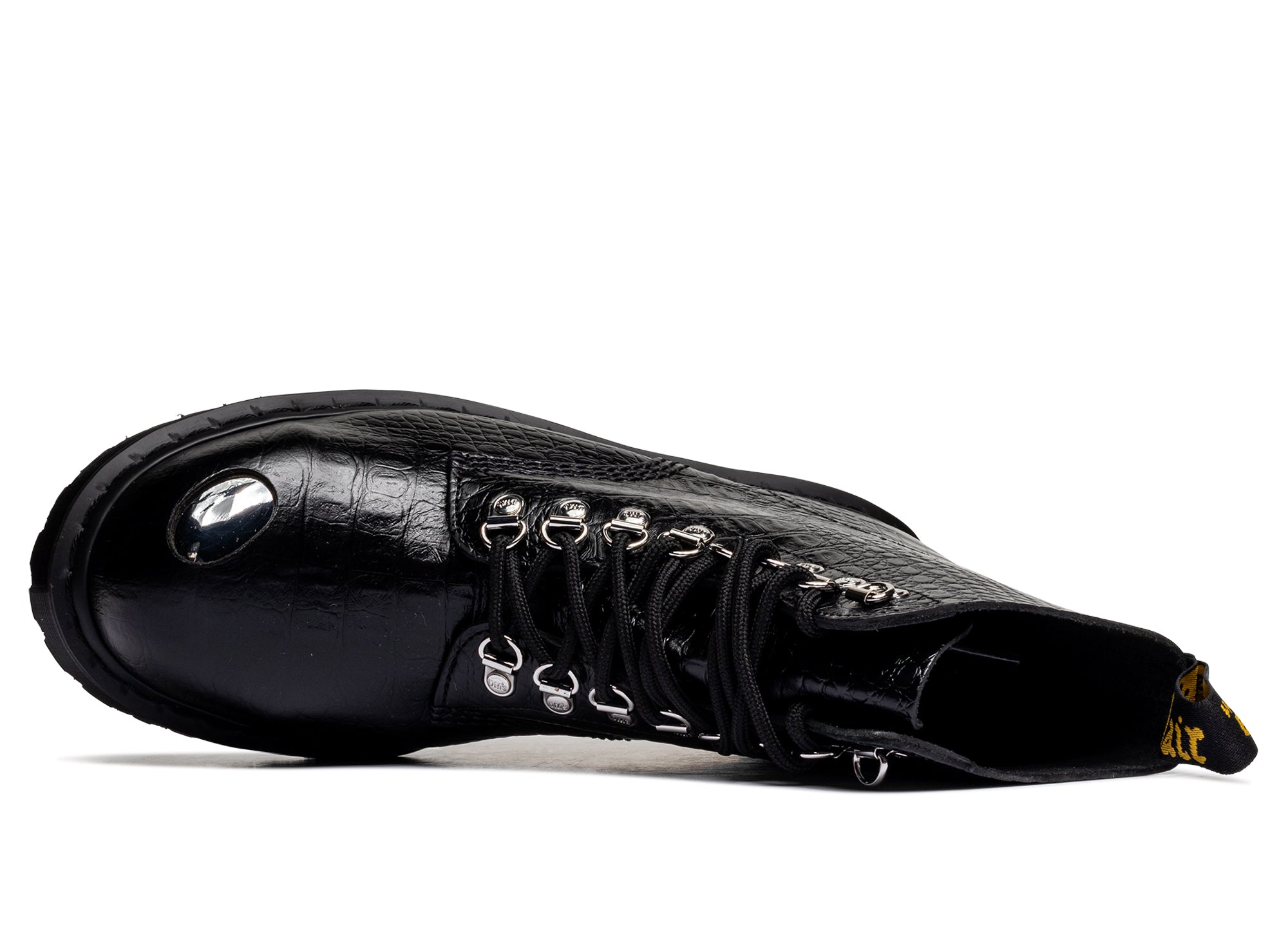 Dr. Martens Crocodile 1460 Pascal Steel Toe in Black