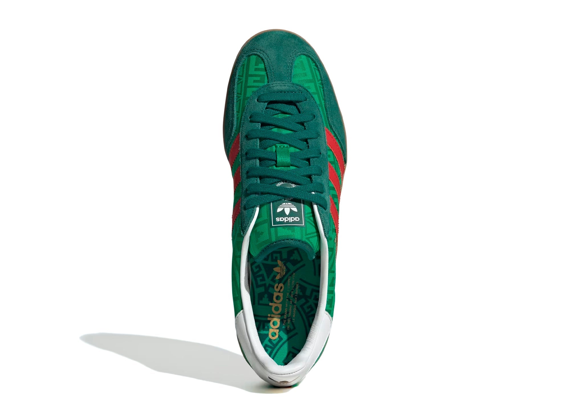 Adidas Gazelle Indoor Bringback Pack 'Mexico' in Green / Better Scarlet