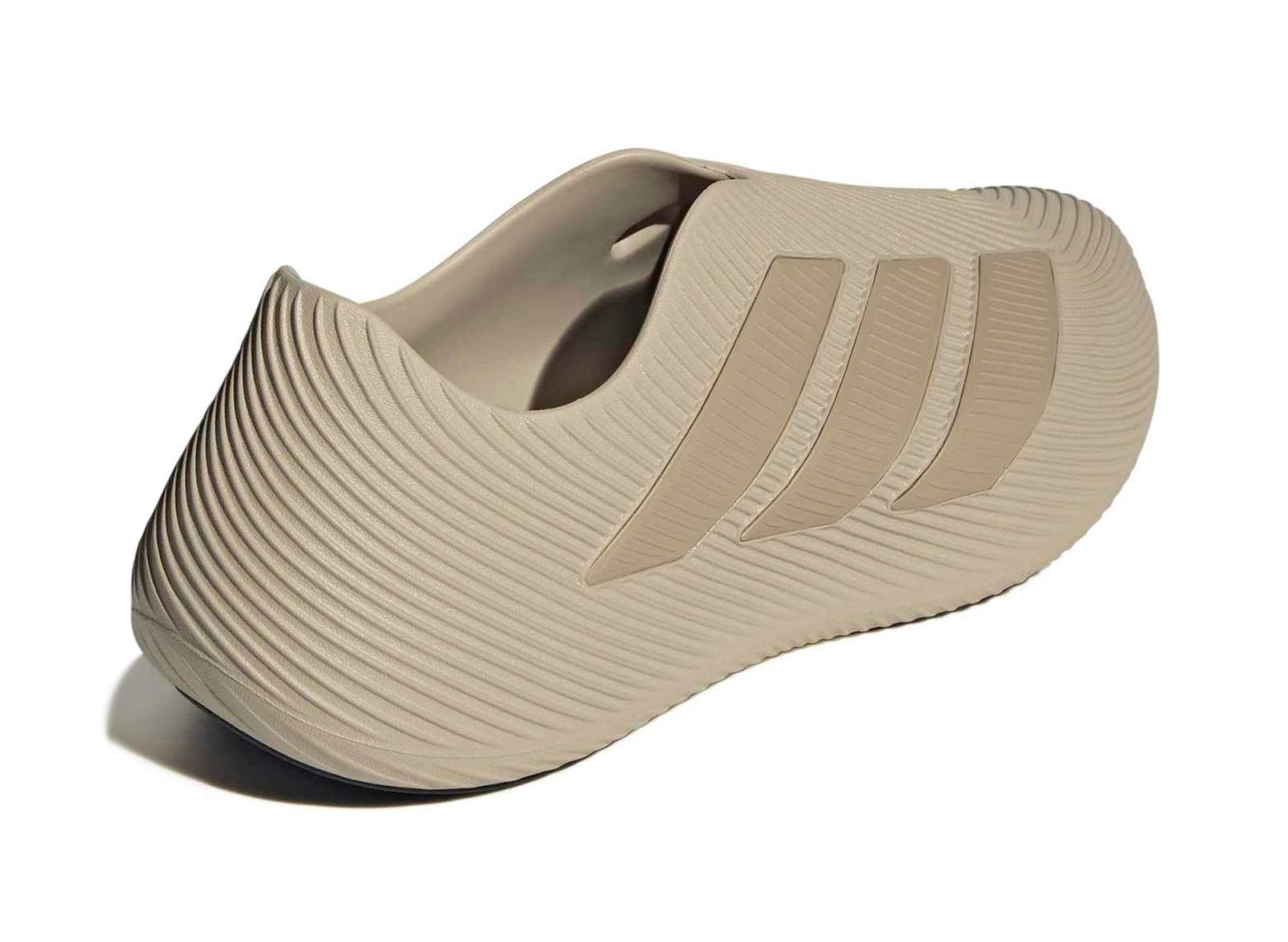 Adidas Purechill Slides in Khaki / Gold