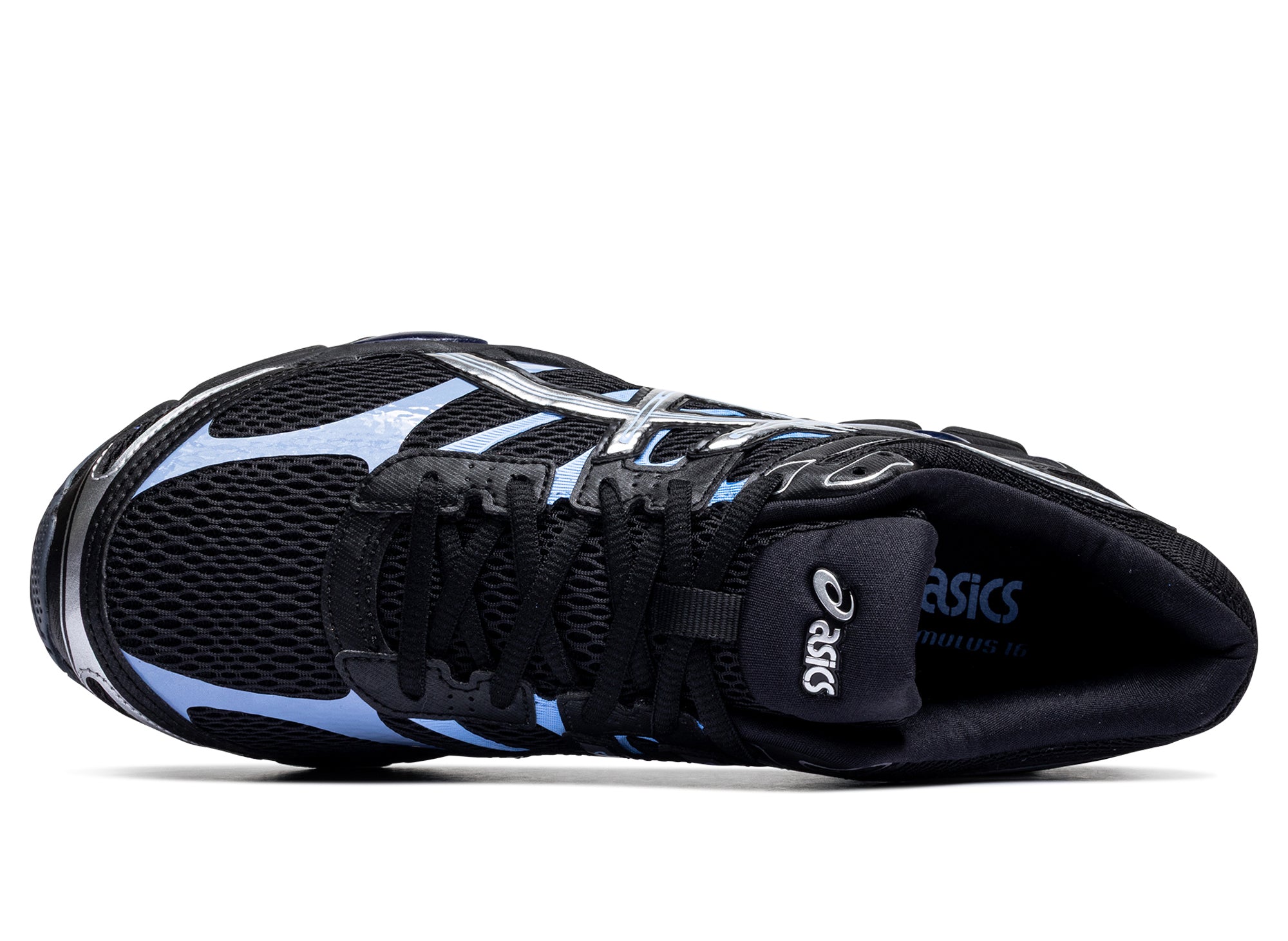Asics Gel-Cumulus 16 in 'Black / Pure Silver'