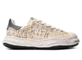Maison Mihara Yasuhiro "BLAKEY" OG Sole Graffiti Printed Canvas in White