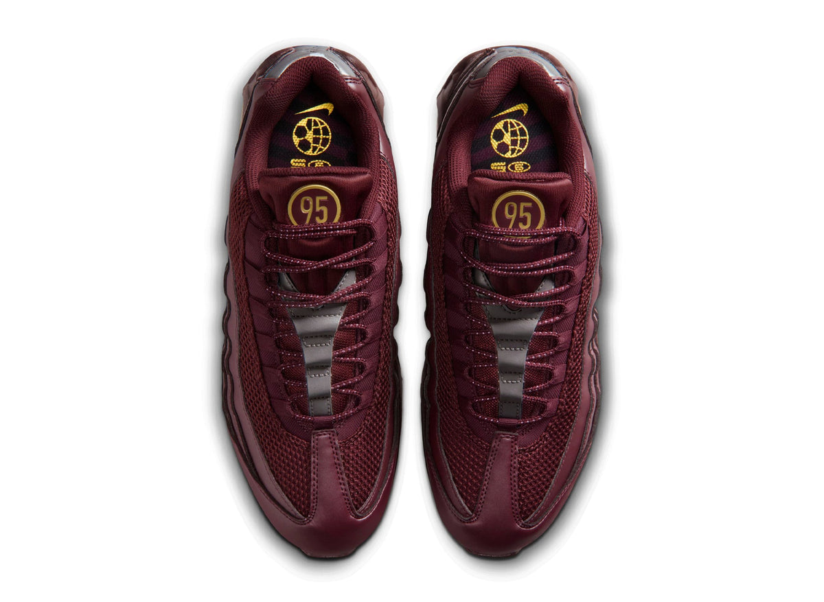 Nike Air Max 95 Big Bubble SE in Burgundy Crush