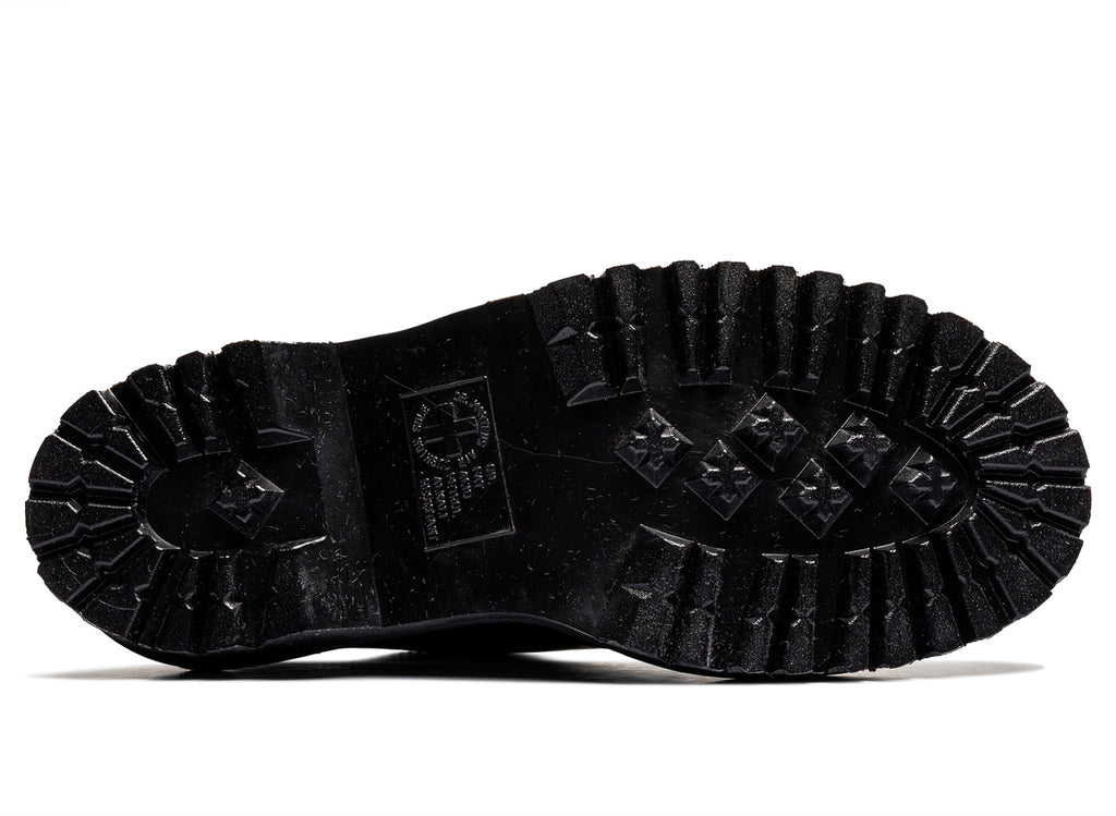 Dr. Martens Crocodile 1461 Bex Steel Toe Leather Shoes in Forest Green