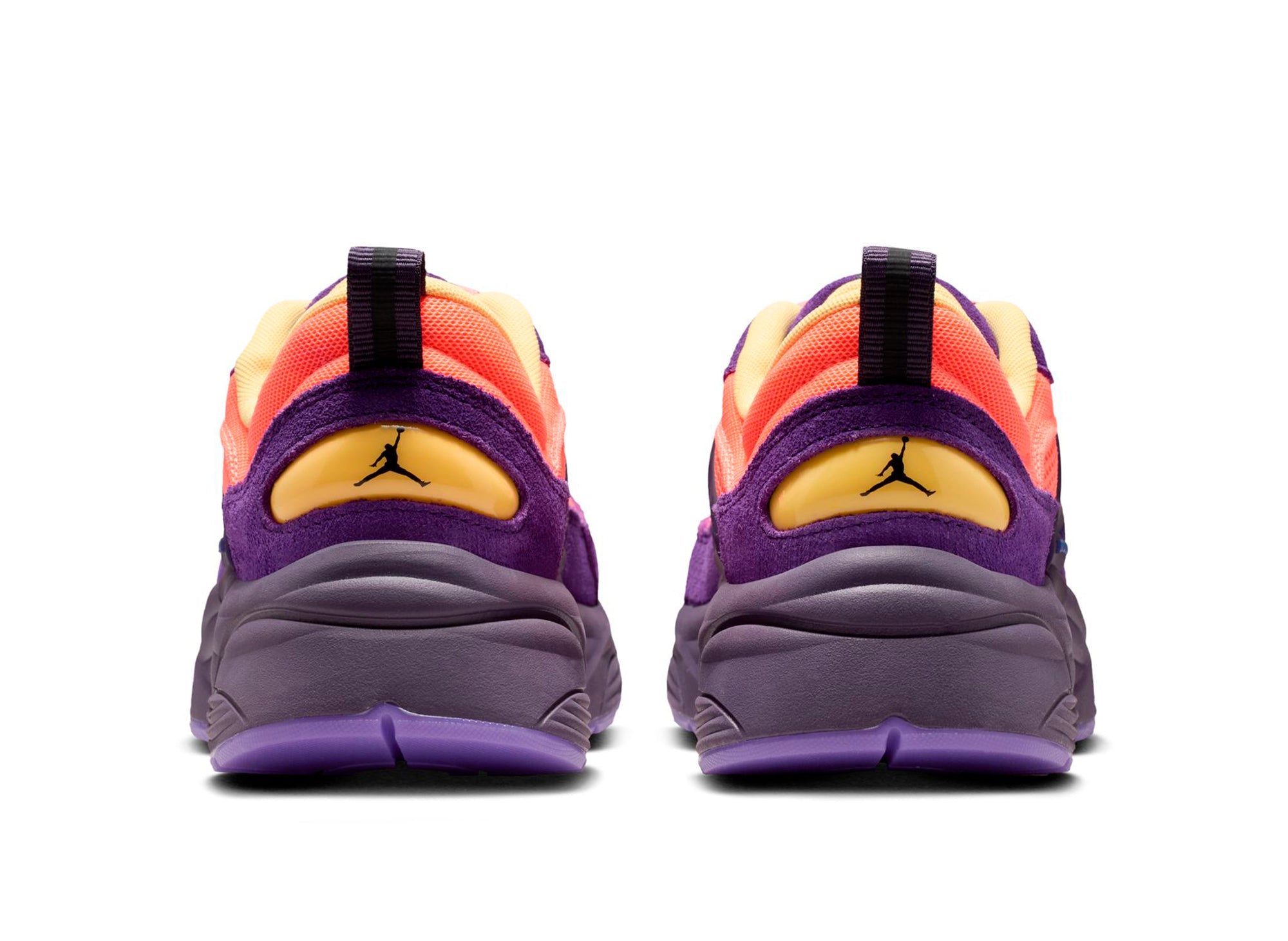 Jordan Trunner O/S SP in Bright Mango / Eggplant
