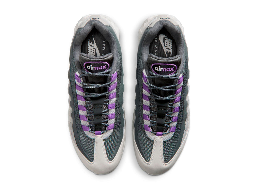 Nike Air Max 95 Big Bubble OG in "Photon Dust / Bright Violet"