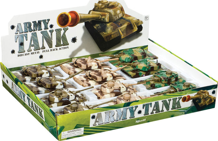 Pull Back Army Tanks