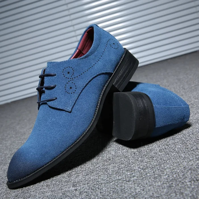 Sandro Botticelli Genuine Leather Oxford Shoes