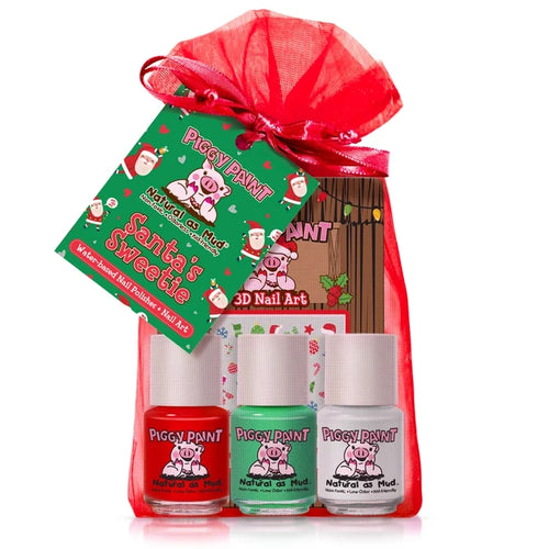 Santa's Sweetie Nail Polish Gift Bag