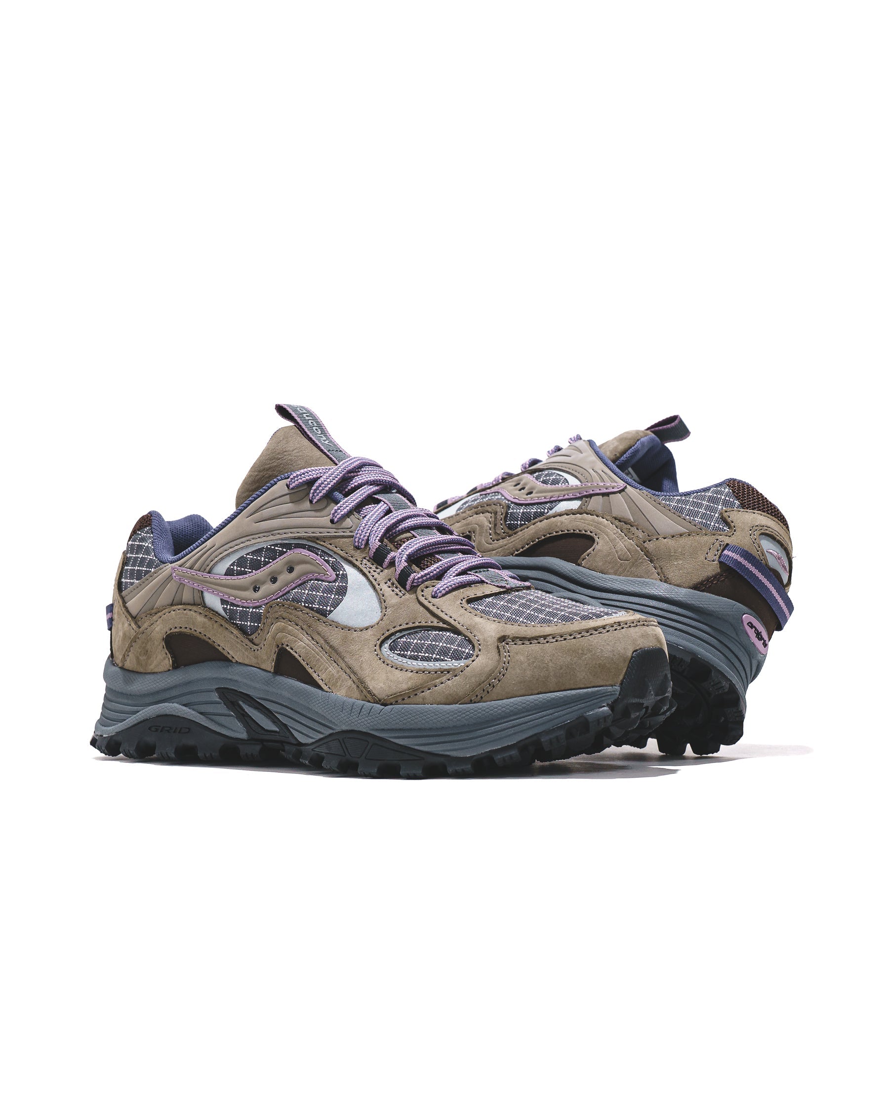 Saucony Men Grid Aura X Dark Grey Mud S70924-1