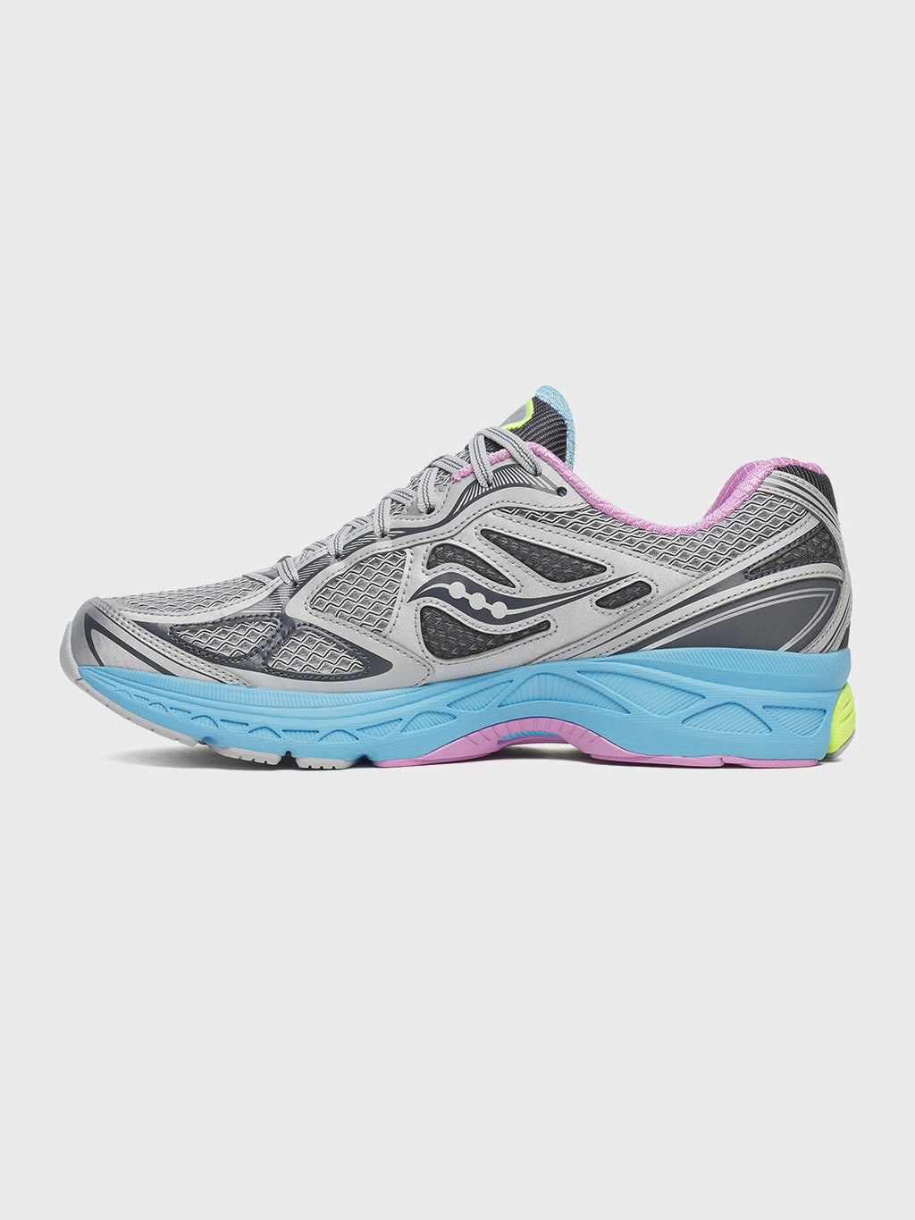 Saucony Progrid Guide 7 Sneakers | Grey/Aqua
