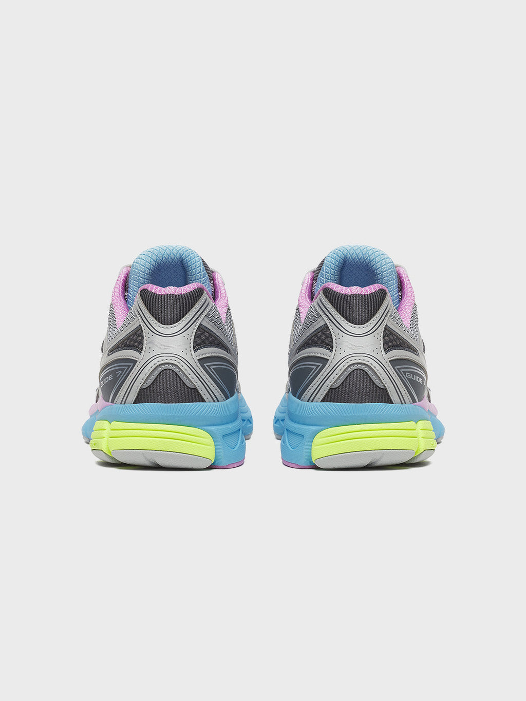Saucony Progrid Guide 7 Sneakers | Grey/Aqua