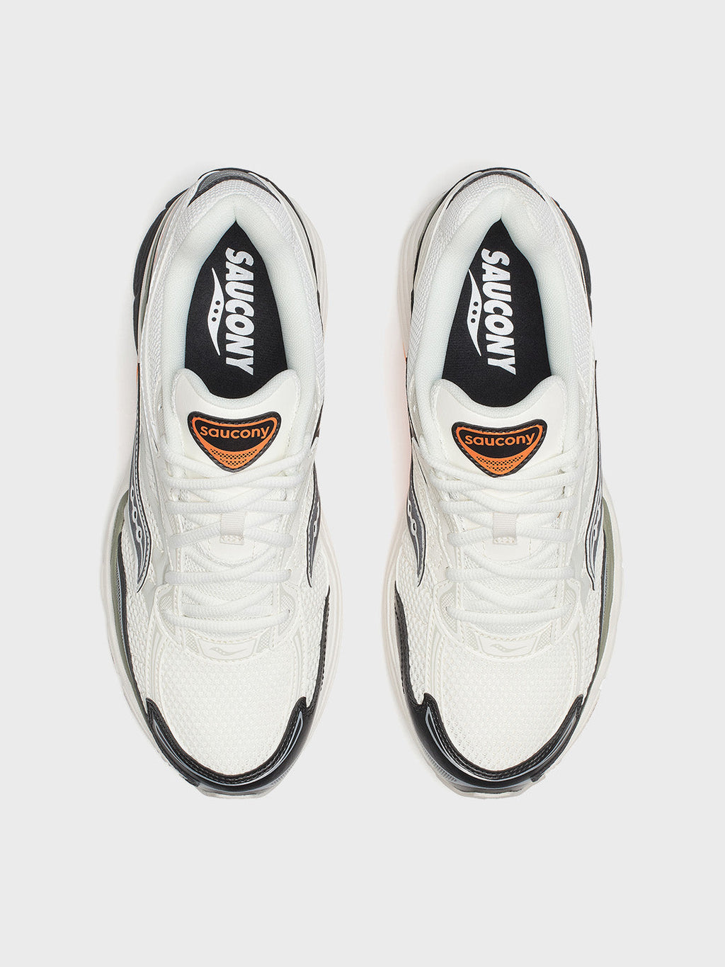 Saucony Progrid Omni 9 Sneakers | White/Turmeric