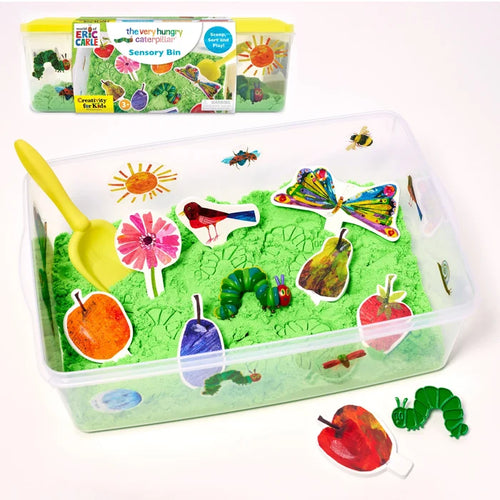 Sensory Bin Very Hungry Caterpillar