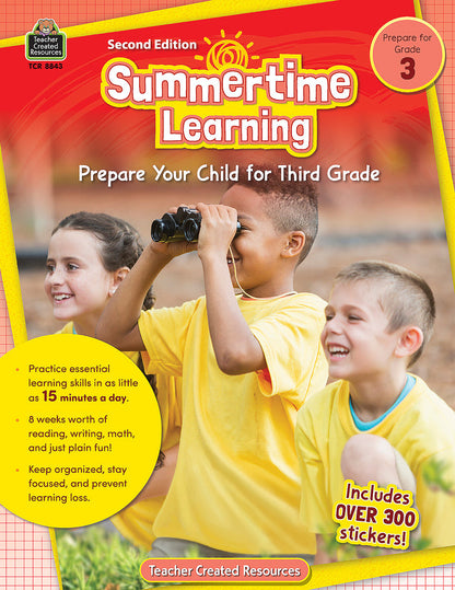 Summertime Learning, Second Edition (Prep. for Gr. 3)