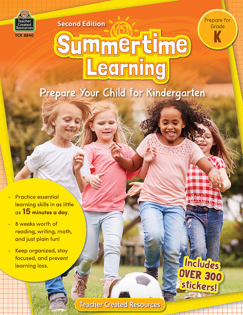 Summertime Learning, Second Edition (Prep. for Gr. K)