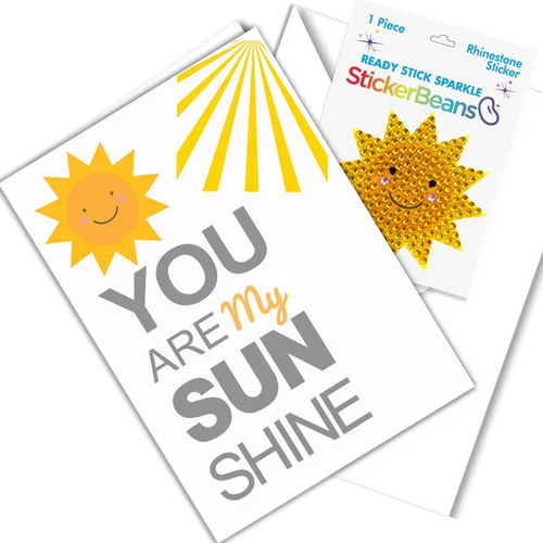 Sunshine Card W/Sticker
