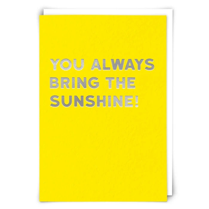 Sunshine Greeting Card
