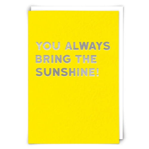 Sunshine Greeting Card