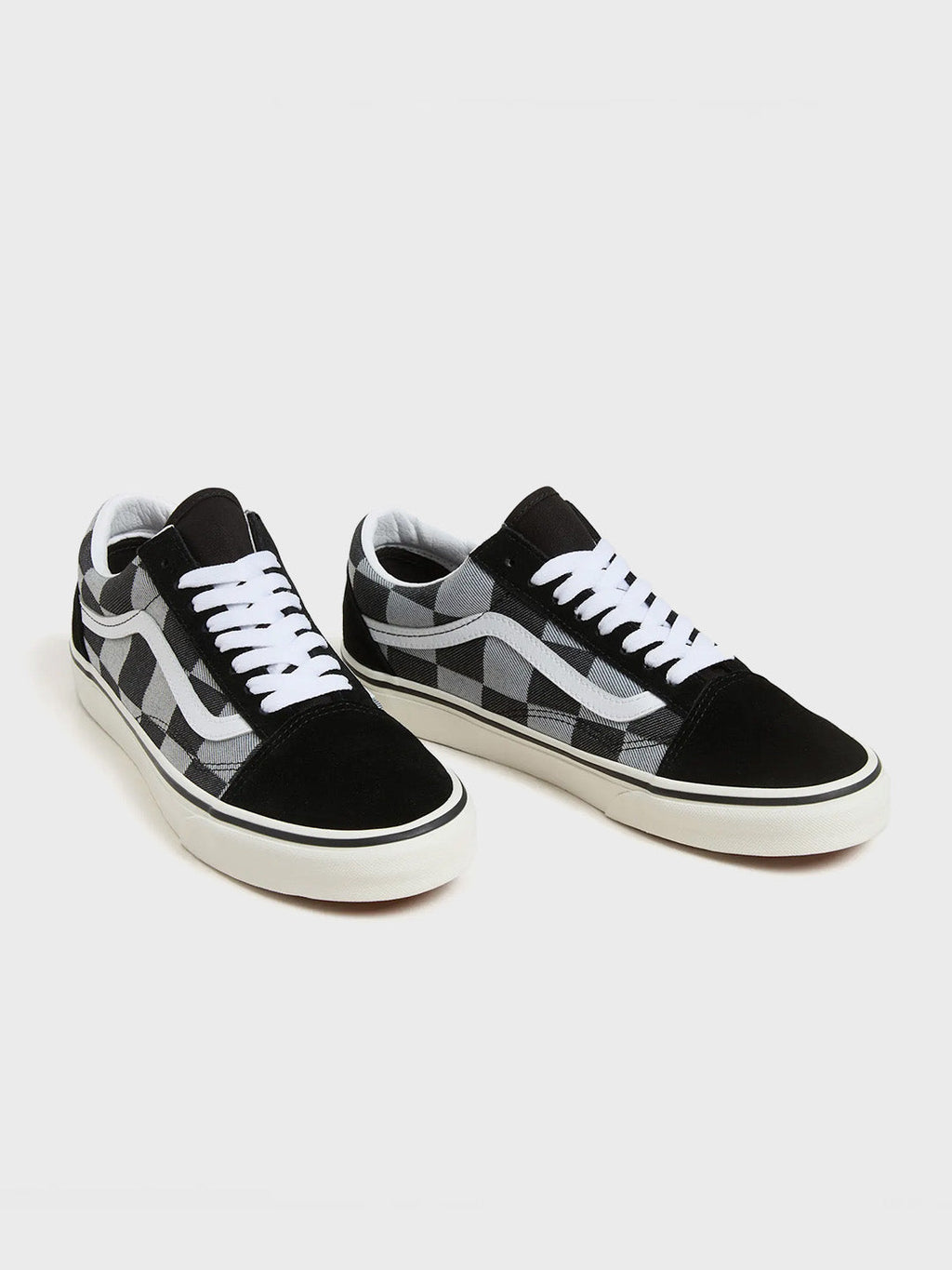 Vans Old Skool Sneakers | Mono Checkerboard Black