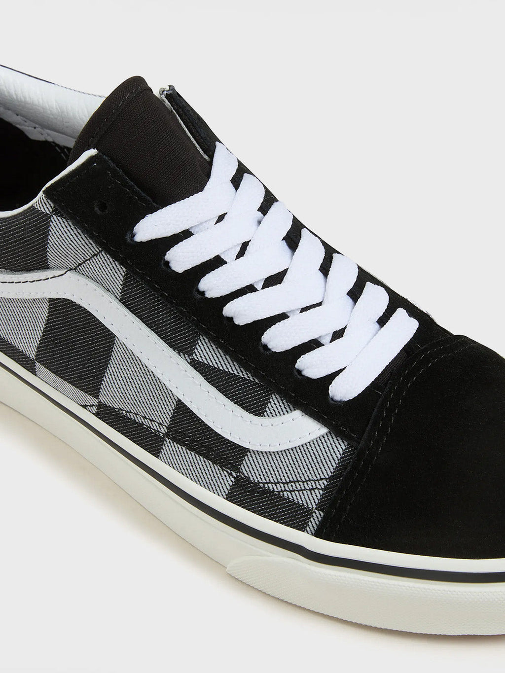 Vans Old Skool Sneakers | Mono Checkerboard Black