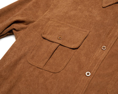 Vinthentic Divito Men's Corduroy Button-up Shirt