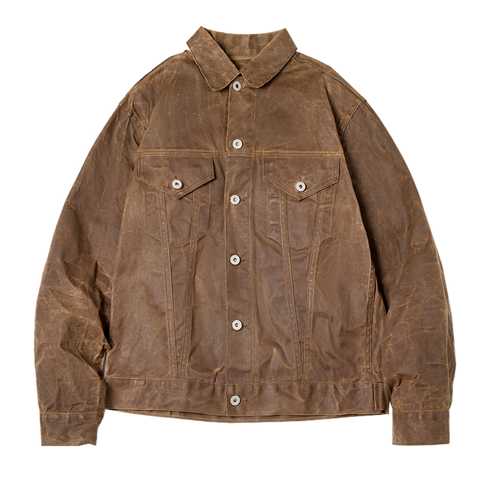Vinthentic Retro Men's Tin Cloth Jacket
