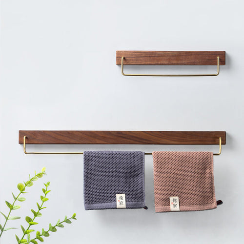 Vinthentic Wooden Bath Towel Rail