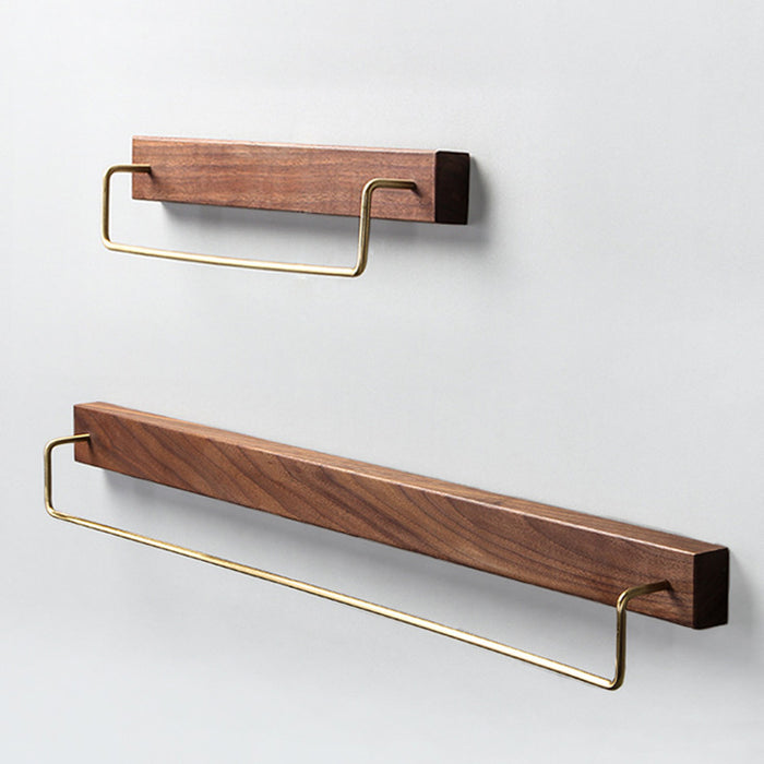 Vinthentic Wooden Bath Towel Rail