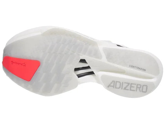 Adidas | Adizero Adios Pro 4 | Women's | Ftwr White/Core Black/Silver Met 9.5